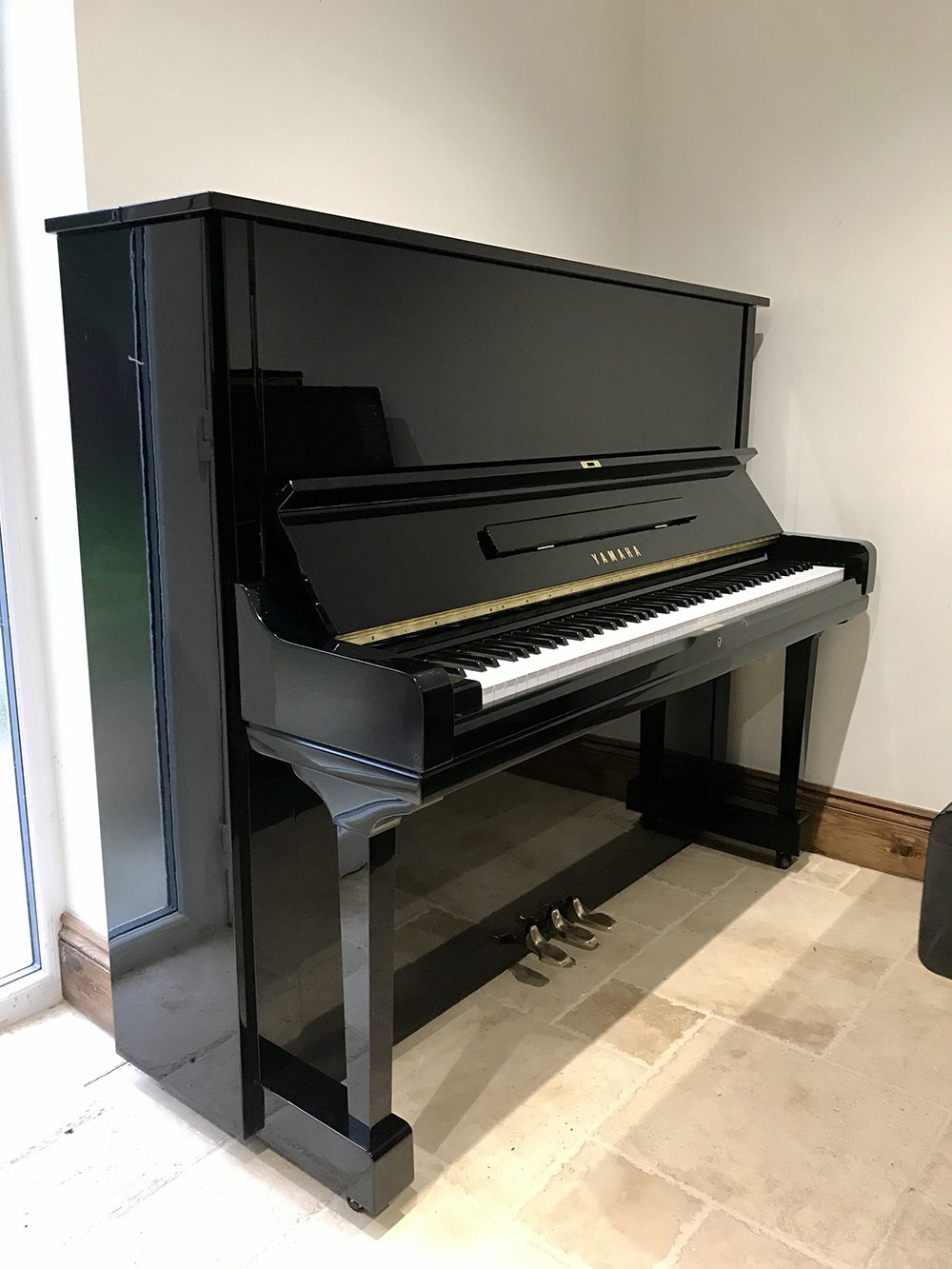 yamaha,u1,reconditioned,used,preloved,dorset,showroom,piano,upright