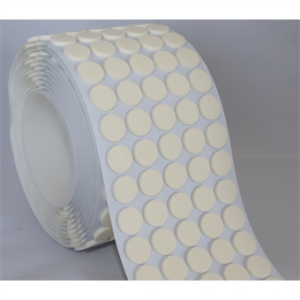 White CD DVD Studs