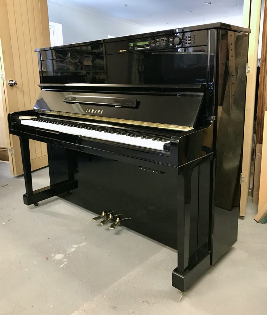yamaha,u1,disklavia,self,playing,piano,upright,piano,black,dorset,showroom