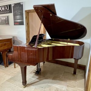 Yamaha G1 baby grand piano in mahogany